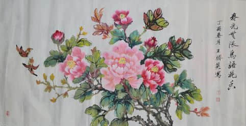 画家王胜英女士艺术人生及作品赏析